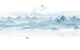 禅意山水画