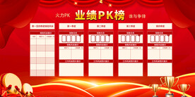 销售业绩PK榜
