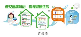 医院体检背景墙