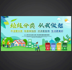 垃圾分类海报