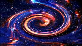 绚丽星空旋涡