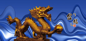 龙雕塑