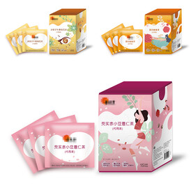 中药袋泡茶包装样机效果图