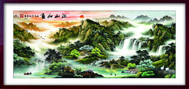 国画山水画