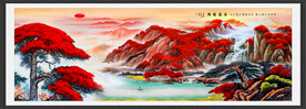 鸿运当头国画