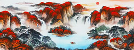国画鸿运当头