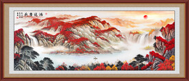 鸿运当头国画