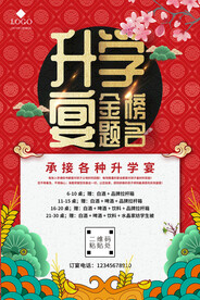 升学宴酒宴海报