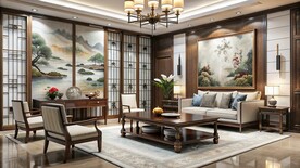 新中式客厅家具