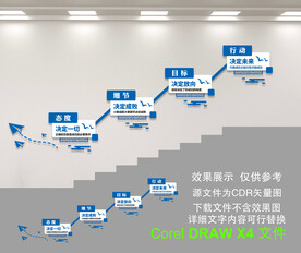 楼梯文化墙