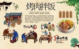 烤肉拌饭 