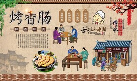 烤香肠