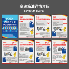 变速箱油海报设计
