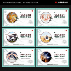 气象宣传展板