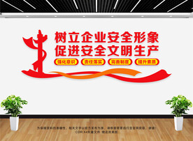 企业安全生产文化墙