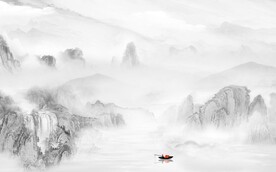 中式山水画