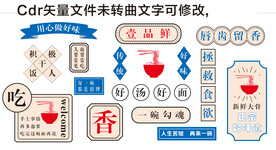 面馆形象墙