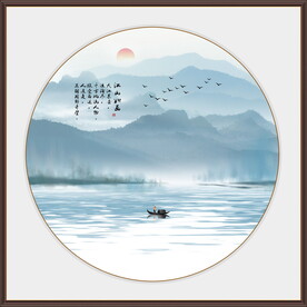 新中式水墨画 