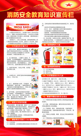 消防安全知识教育宣传栏
