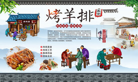 烤羊排