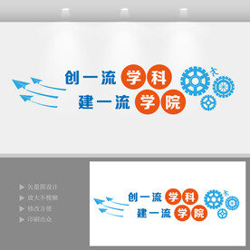工业学校文化墙