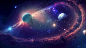 星球太空宇宙漩涡图