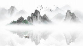新中式水墨画