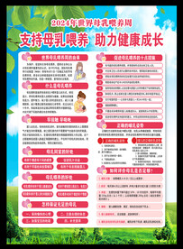 母乳喂养海报