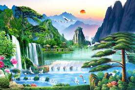客厅风景画