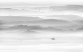 山水水墨画