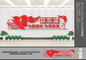 财政文化墙