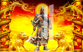 关公神像 