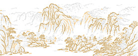 新中式壁纸壁画装饰画