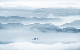 禅意山水画