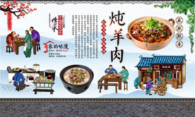 炖羊肉 
