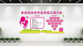 月子中心文化墙