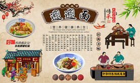 biangbiang面背景墙