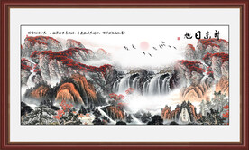 山水中国画