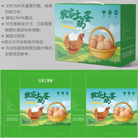 鸡蛋包装 特产礼盒