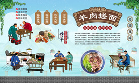 羊肉搓面