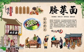 腌菜面
