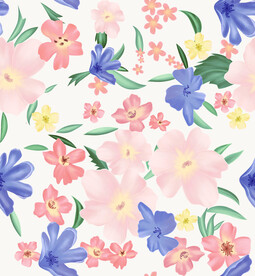 小碎花 手绘花