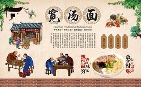 宽汤面