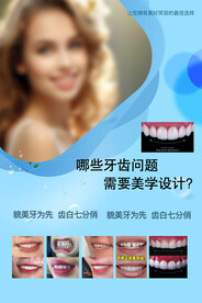 牙齿海报
