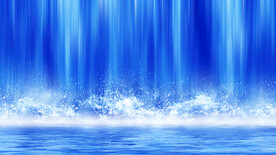 瀑布流水生财
