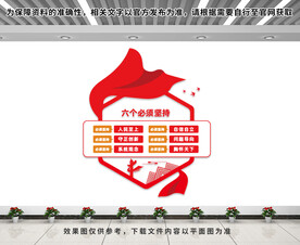 六个必须坚持文化墙