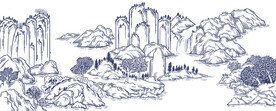 山水商业版画