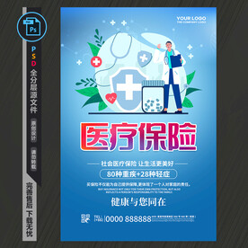 医疗保险海报