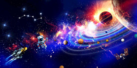 太空宇宙星空图