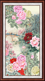 牡丹装饰画 